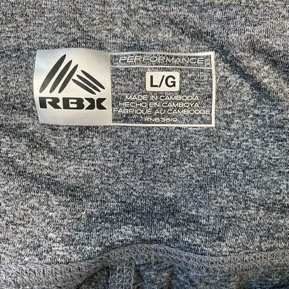 Reebok performance women L dri fit compression legging capris grey - Picture 5 of 10